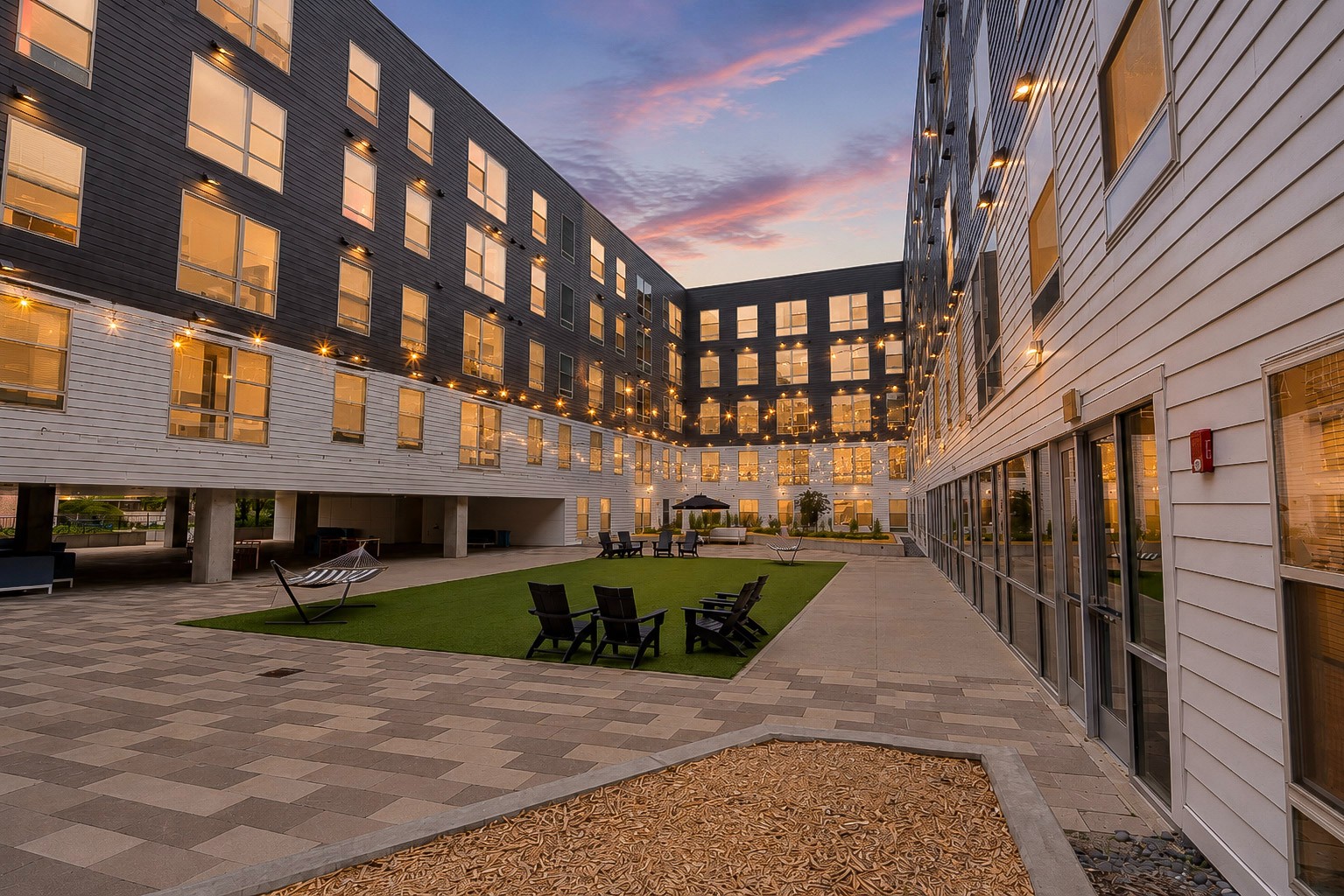 greenspace sunset
